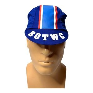 Because Of Them We Can BOTWC Cycling Bicycle Cap Hat Messenger NY Blue Bike